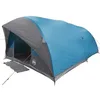 Image de vidaXL Tente Tunnel avec Toit Bleu 500 x 348 x 200 cm Taffetas, Tente Aventure, Design Moderne et résistant, imperméable pour Camping, randonnée, Exploration familiale, éco-Tente