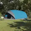 Image de vidaXL Tente Tunnel avec toit Bleu 500 x 348 x 200 cm taffetas