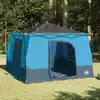 Image de vidaXL Tente intérieure avec toit Bleu 290 x 288 x 234 cm taffetas