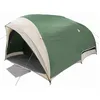 Image de vidaXL Tente Tunnel avec Toit Vert 410 x 285 x 198 cm Taffetas, Tente Aventure, Design Moderne et résistant, imperméable pour Camping, randonnée, Exploration familiale, éco-Tente