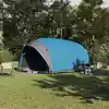 Image de vidaXL Tente Tunnel avec toit Bleu 410 x 285 x 198 cm taffetas