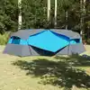 Image de vidaXL Tente intérieure avec toit Bleu 520 x 520 x 190 cm taffetas