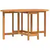 Image de vidaXL Table de Jardin Marron 110 x 60 x 72 cm Bois d'Acacia Massif