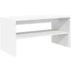 Image de vidaXL Meuble TV Blanc 60x40x40 cm Bois d'ingénierie, unité TV, Console TV, Banc TV, Meuble de télévision, Meuble multimédia