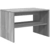 Image de vidaXL Meuble TV Sonoma Gris 60x40x40 cm Bois d'ingénierie, unité TV, Console TV, Banc TV, Meuble de télévision, Meuble multimédia