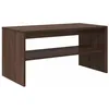 Image de vidaXL Meuble TV chêne Marron 80x40x40 cm Bois d'ingénierie, unité TV, Console TV, Banc TV, Meuble de télévision, Meuble multimédia