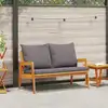 Image de vidaXL Banc de jardin Huile Naturelle Bois d'Acacia Massif