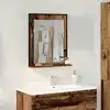 Image de vidaXL Miroir Bois ancien 50 x 12 x 60 cm Verre et Bois Ingénierie