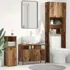 Image de vidaXL Meuble de Lavabo de Salle de Bain Bois ancien 80 x 30 x 60 cm