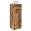 Image de vidaXL Cabinet de Salle de Bain avec Porte Bois Ancien 32 x 34 x 90 cm, Rangement de Salle de Bains Moderne, Cabinet rectangulaire Durable, Organiseur Pratique et Gain de Place
