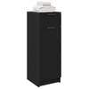 Image de vidaXL Cabinet de Salle de Bain avec tiroir Chêne Noir 32 x 34 x 90 cm, Rangement de Salle de Bains Moderne, Cabinet rectangulaire Durable, Organiseur Pratique et Gain de Place