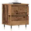 Image de vidaXL Cabinet de Chevet Bois Ancien 40 x 35 x 50 cm Bois d'ingénierie, Rangement Moderne pour Chambre, Commode compacte, Table de Nuit Fonctionnelle, Organiseur Durable pour l'espace Sommeil