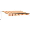 Image de vidaXL Auvent rétractable Jaune 350 x 200 cm Tissu