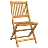 Image de vidaXL Ensemble Bistro de Jardin 3 pcs Marron Bois d'Acacia Massif, Jardin et terrasse : Ensemble de Bistro Moderne, mobilier d'extérieur, chaises en Bois d'acacia, sièges pour Repas en Patio