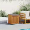 Image de vidaXL Boîte à coussins d'extérieur 60x50x61 cm bois massif d'acacia