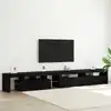 Image de vidaXL Meuble TV 3 pcs Chêne noir 290 x 36,5 x 40 cm Bois d'ingénierie