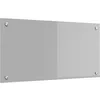 Image de vidaXL Protection de Cuisine Gris Clair 80 x 40 cm Verre trempé, Dosseret de Cuisine Moderne, Verre Résistant à la Chaleur, Élégante Mise à Niveau de Votre Espace, Panneau Protecteur Minimaliste