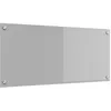 Image de vidaXL Protection de Cuisine Gris Clair 90 x 40 x 0,6 cm Verre trempé, Écran Arrière de Cuisine Moderne, Verre Résistant à Chaleur, Amélioration Élégante, Panneau Protecteur Minimaliste