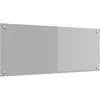 Image de vidaXL Protection de Cuisine Gris Clair 100 x 40 cm Verre trempé, Dosseret de Cuisine Moderne, Verre Résistant à la Chaleur, Élégante Mise à Niveau de Votre Espace, Panneau Protecteur Minimaliste