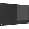 Image de vidaXL Protection de Cuisine Gris foncé 100 x 60 cm Verre trempé, Dosseret de Cuisine Moderne, Verre Résistant à la Chaleur, Élégante Mise à Niveau de Votre Espace, Panneau Protecteur Minimaliste