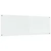 Image de vidaXL Protection de Cuisine Transparent 120 x 40 cm Verre trempé, Dosseret de Cuisine Moderne, Verre Résistant à la Chaleur, Élégante Mise à Niveau de Votre Espace, Panneau Protecteur Minimaliste