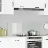 Image de vidaXL Protection de cuisine Transparent 120 x 40 cm verre trempé