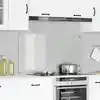 Image de vidaXL Protection de cuisine Transparent 120 x 60 cm verre trempé