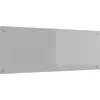 Image de vidaXL Protection de cuisine Gris clair 110 x 40 cm verre trempé