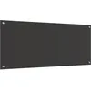 Image de vidaXL Protection de Cuisine Gris foncé 120 x 50 x 0,6 cm Verre trempé, Écran Arrière de Cuisine Moderne, Verre Résistant à Chaleur, Amélioration Élégante, Panneau Protecteur Minimaliste