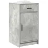 Image de vidaXL Buffet Gris béton 40 x 40.5 x 75 cm Bois d'ingénierie, Buffet Moderne, rectangulaire, Rangement Chic, Solide pour Salon, Design spacieux pour Organiser Votre Maison