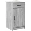 Image de vidaXL Buffet Gris Sonoma 40 x 40.5 x 75 cm Bois d'ingénierie, Buffet Moderne, rectangulaire, Rangement Chic, Solide pour Salon, Design spacieux pour Organiser Votre Maison
