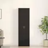 Image de vidaXL Armoire Chêne noir 55 x 25 x 189 cm Bois d'ingénierie