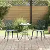 Image de vidaXL Chaise de jardin 2 pcs Vert 53 x 51 x 88,5cm Aluminium