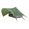 Image de vidaXL Tente tipi avec Toit avec évent Vert et Gris 600 x 600 x 347 cm,