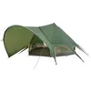 Image de vidaXL Tente tipi avec Toit avec évent Vert et Gris 600 x 600 x 347 cm,