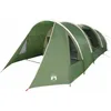 Image de vidaXL Tente Tunnel avec Toit Vert et Blanc 778 x 356 x 210 cm,