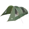 Image de vidaXL Tente Tunnel avec Toit Vert et Blanc 778 x 356 x 210 cm,