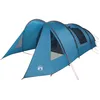 Image de vidaXL Tente Tunnel avec Toit Bleu et Gris 778 x 356 x 210 cm,