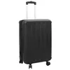 Image de vidaXL Valise avec Verrouillage Noir 34 x 23 x 55.5 cm Plastic ABS, Valise Moderne rectangulaire, Bagage résistant, Pratique et stylée, idéale pour Vos Voyages