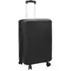 Image de vidaXL Valise avec verrouillage Noir 34 x 23 x 55.5 cm Plastic ABS