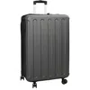 Image de vidaXL Valise avec Verrouillage Gris foncé 50 x 30 x 76 cm Plastic ABS, Valise Moderne rectangulaire, Bagage résistant, Pratique et stylée, idéale pour Vos Voyages