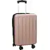 Image de vidaXL Valise doré rose 34 x 23 x 55.5 cm Plastic ABS
