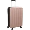 Image de vidaXL Valise avec verrouillage doré rose 50 x 30 x 76 cm Plastic ABS