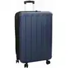 Image de vidaXL Valise avec verrouillage Bleu foncé 50 x 30 x 76 cm Plastic ABS