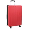 Image de vidaXL Valise avec Verrouillage Rouge 50 x 30 x 76 cm Plastic ABS, Valise Moderne rectangulaire, Bagage résistant, Pratique et stylée, idéale pour Vos Voyages