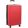 Image de vidaXL Valise avec verrouillage Rouge 50 x 30 x 76 cm Plastic ABS