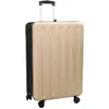 Image de vidaXL Valise avec verrouillage Champagne 50 x 30 x 76 cm Plastic ABS