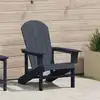 Image de vidaXL Chaise Adirondack Bleu marine 82 x 74 x 92 cm HDPE