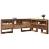 Image de vidaXL Tête de lit de Rangement Bois Ancien 150 cm Bois d'ingénierie, Tête de lit, Design Moderne, Solutions de Rangement, rectangulaire, Ample, Meuble Contemporain, organisateurs de Chambre
