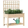 Image de vidaXL Cache-Pot de Jardin Beige 115 x 60,5 x 153 cm